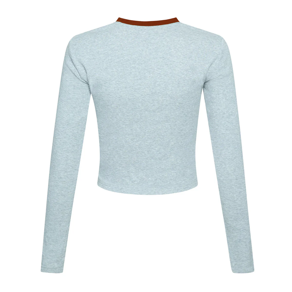 Hype And Vice Texas Longhorns Long Sleeve Baby Tee - Image 3