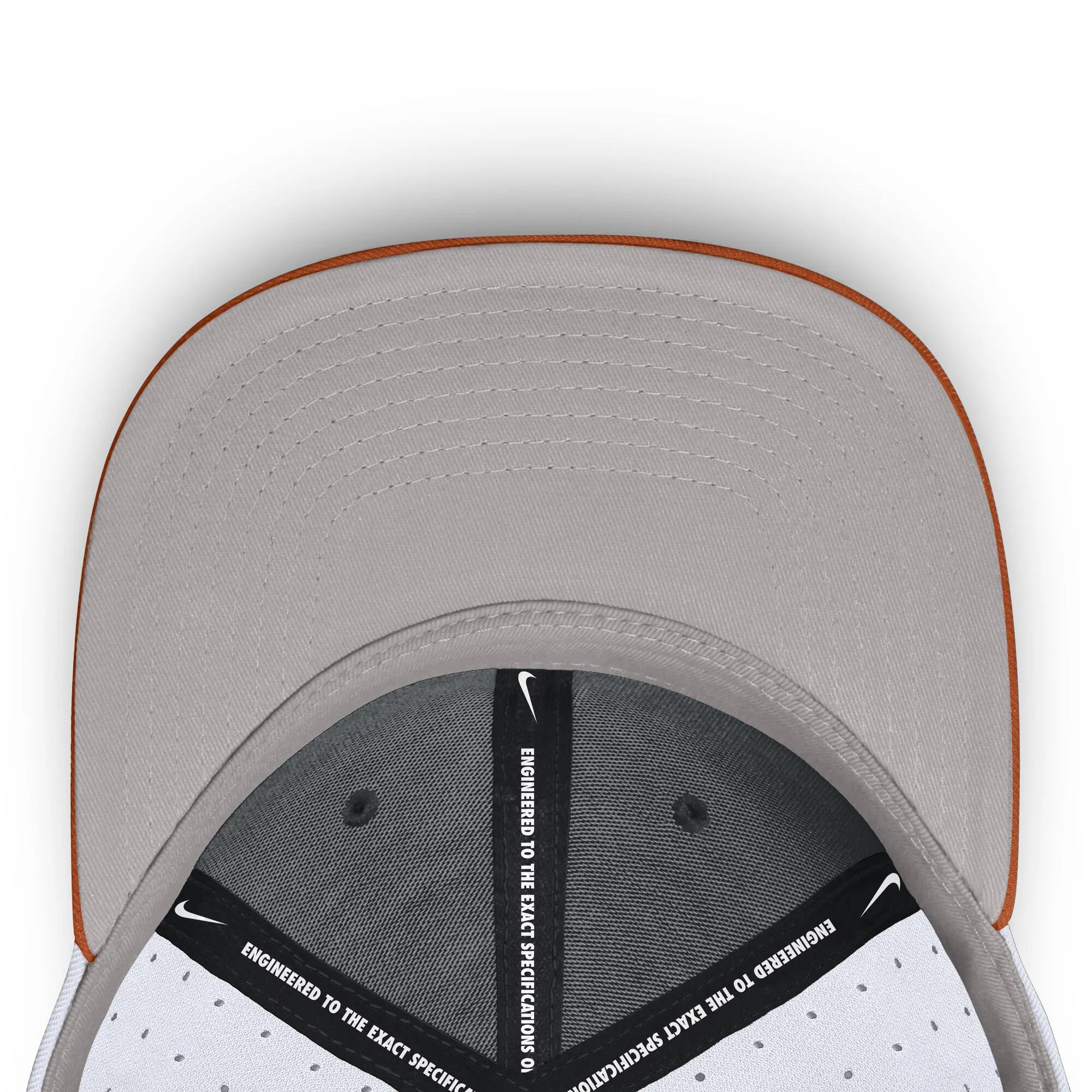 Nike Texas Longhorns Baseball Dri-FIT Aero Bill Fitted Hat - Image 10
