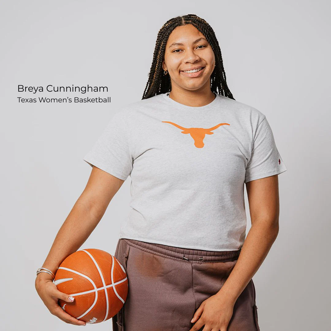Texas Longhorns Clothesline Cotton Cropped Tee - Image 5